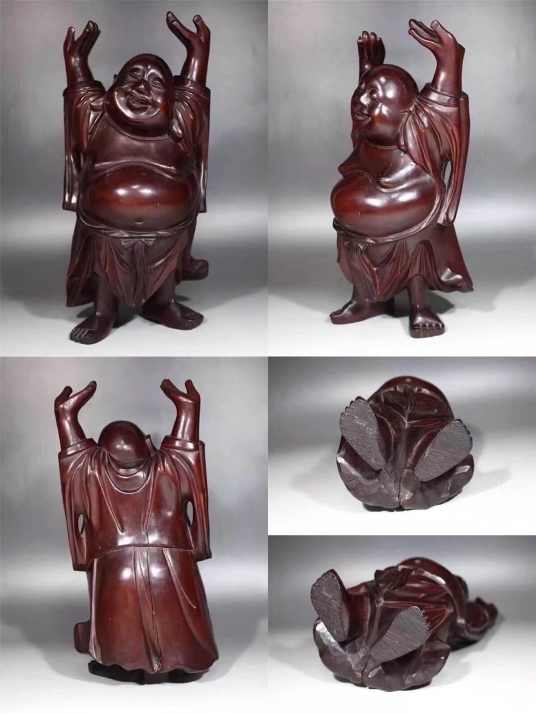 唐物 弥勒佛 仏像 清時代