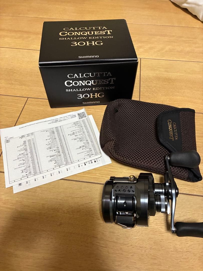 シマノ　24カルカッタコンクエスト シャローエディション 30HG 超美品