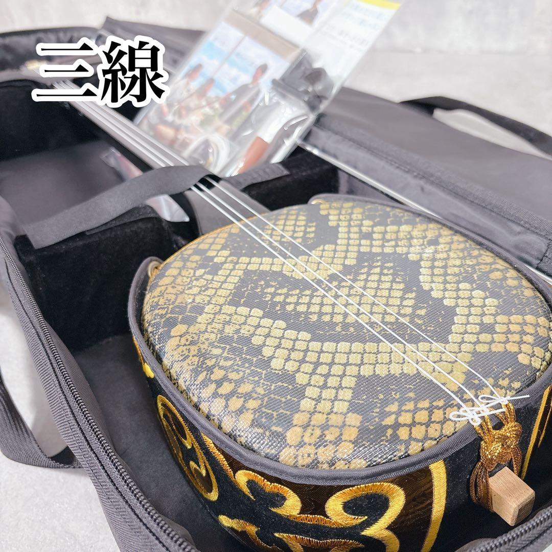 V587 三線 弦楽器 和楽器 楽器 初心者 入門 セット