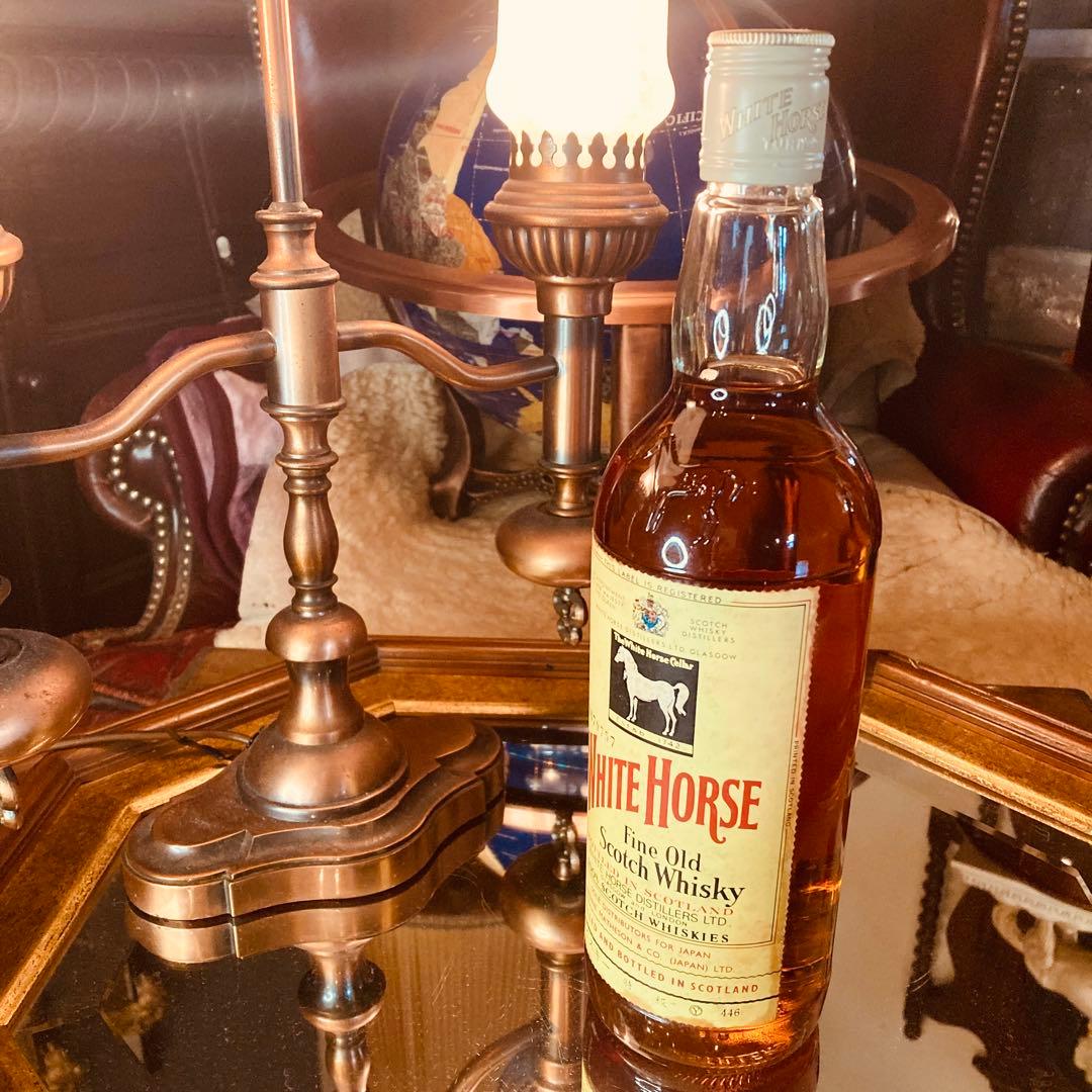 湯布院アンティーク '70 ホワイトホース 760ml スコッチ オールドボトル