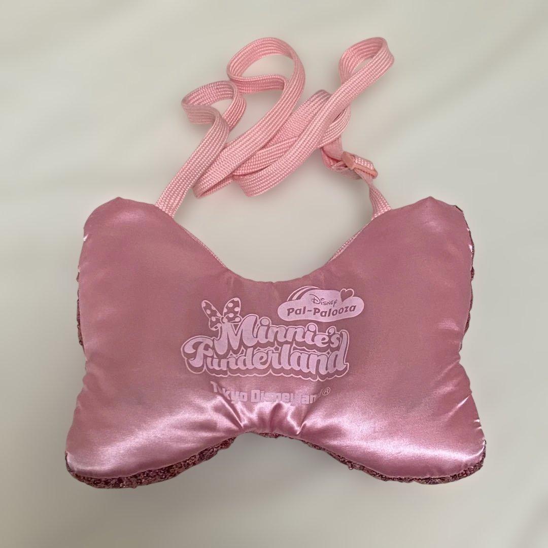 ディズニーパルパルーザ ミニーファンダーランドリボンバッグ・カチューシャセット