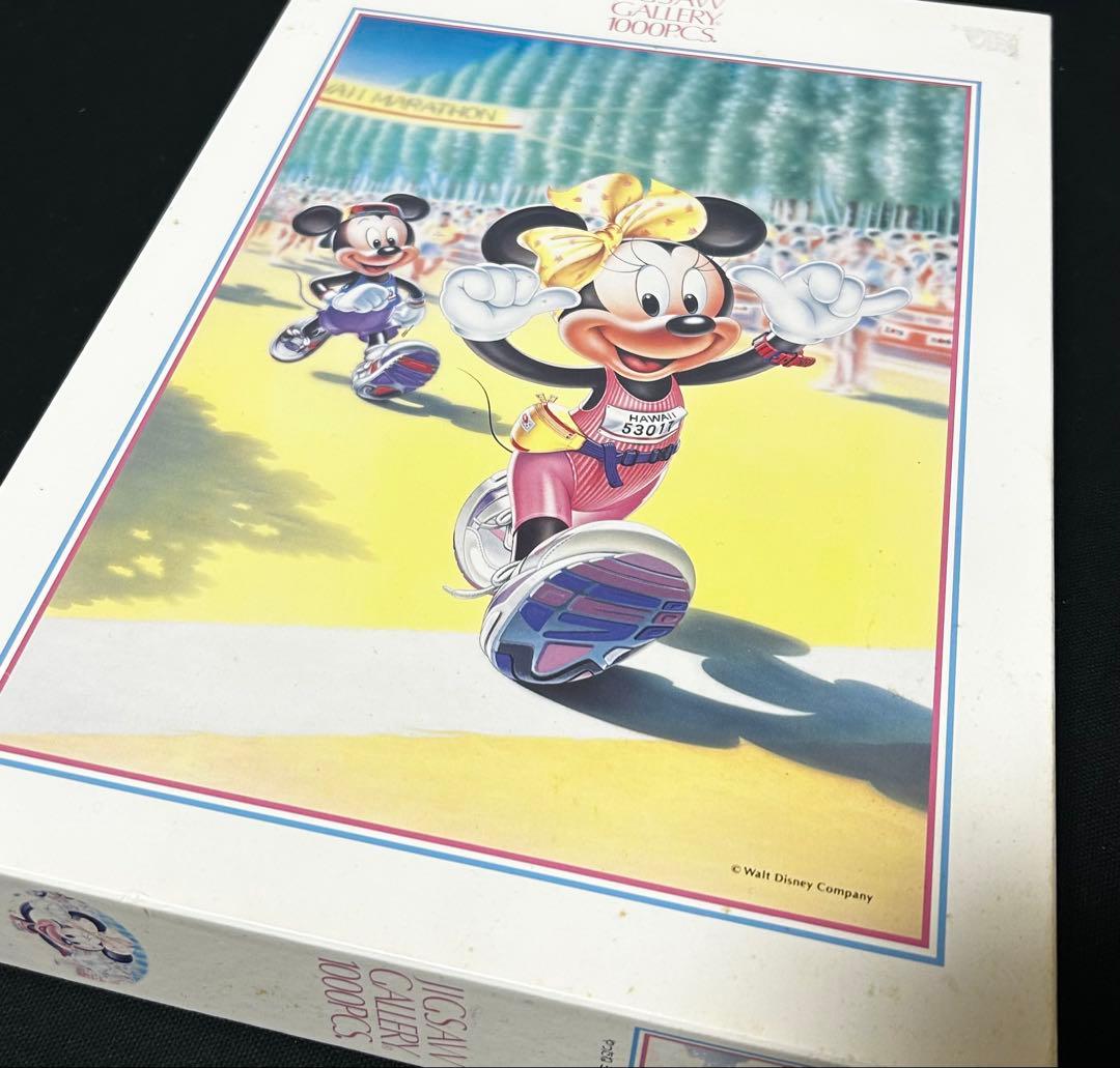 新品未使用　やったねミニー ミニーマウス ジグソーパズルテンヨーレトロ