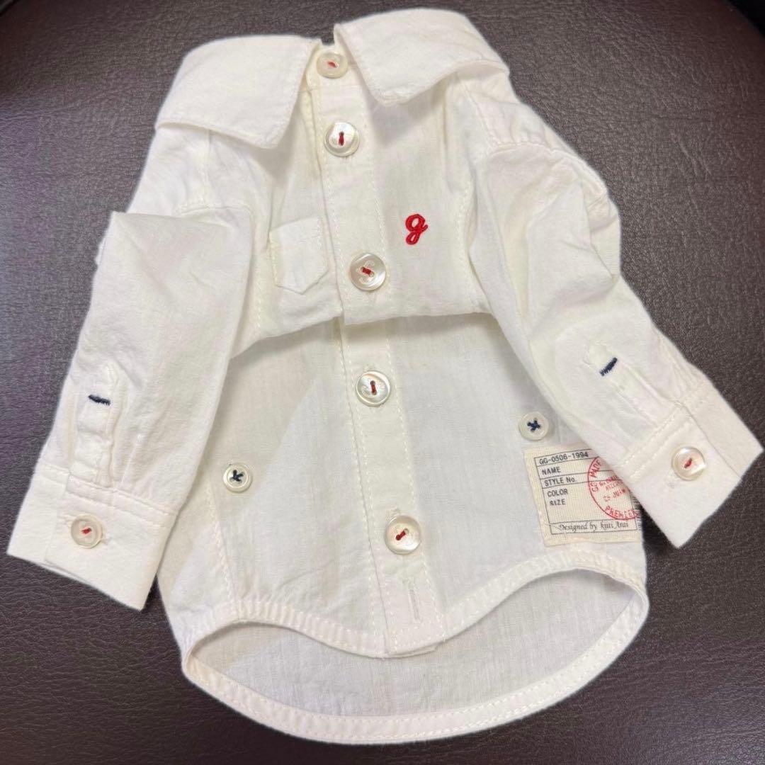 アトリエgg Gホワイトシャツ　シャツだけ