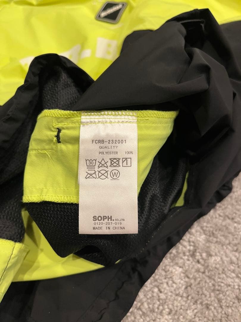 Bristol F.C.R.B. SS23ピステ ポケット付きXL 蛍光イエロー