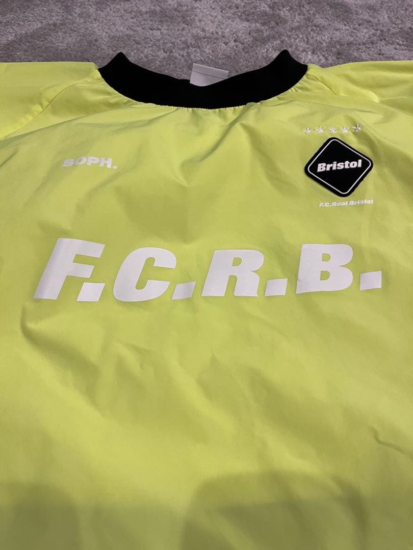 Bristol F.C.R.B. SS23ピステ ポケット付きXL 蛍光イエロー