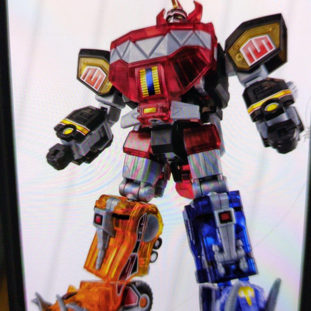 SMP.進化合体.大獣神.クリアカラーバージョン。