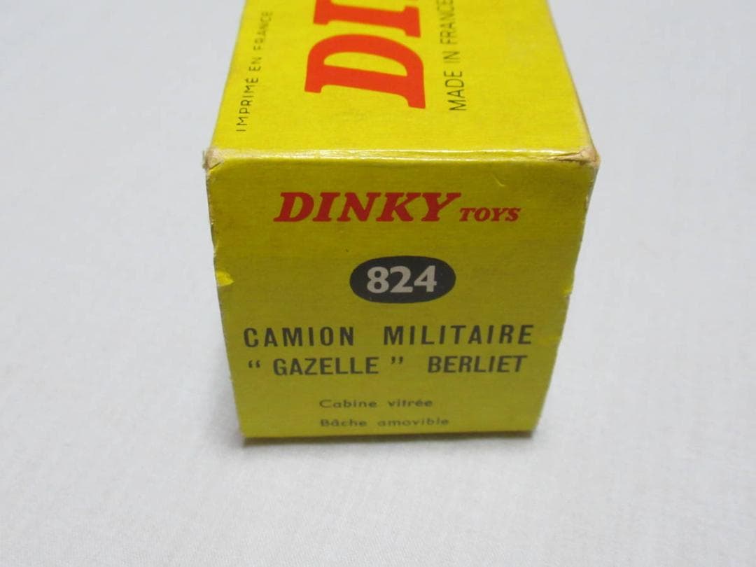 未使用 希少 1963年頃 フランス製◆ディンキー No.824 陸軍トラック