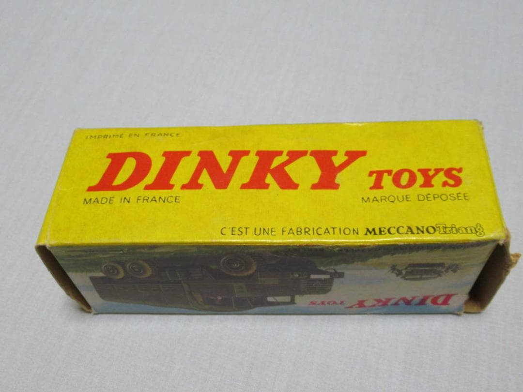 未使用 希少 1963年頃 フランス製◆ディンキー No.824 陸軍トラック