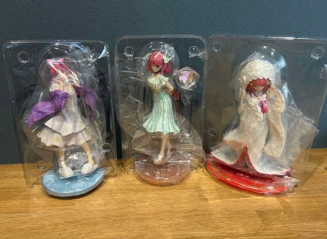 【保護有】五等分の花嫁 中野二乃 一番くじ フィギュア まとめNino Set