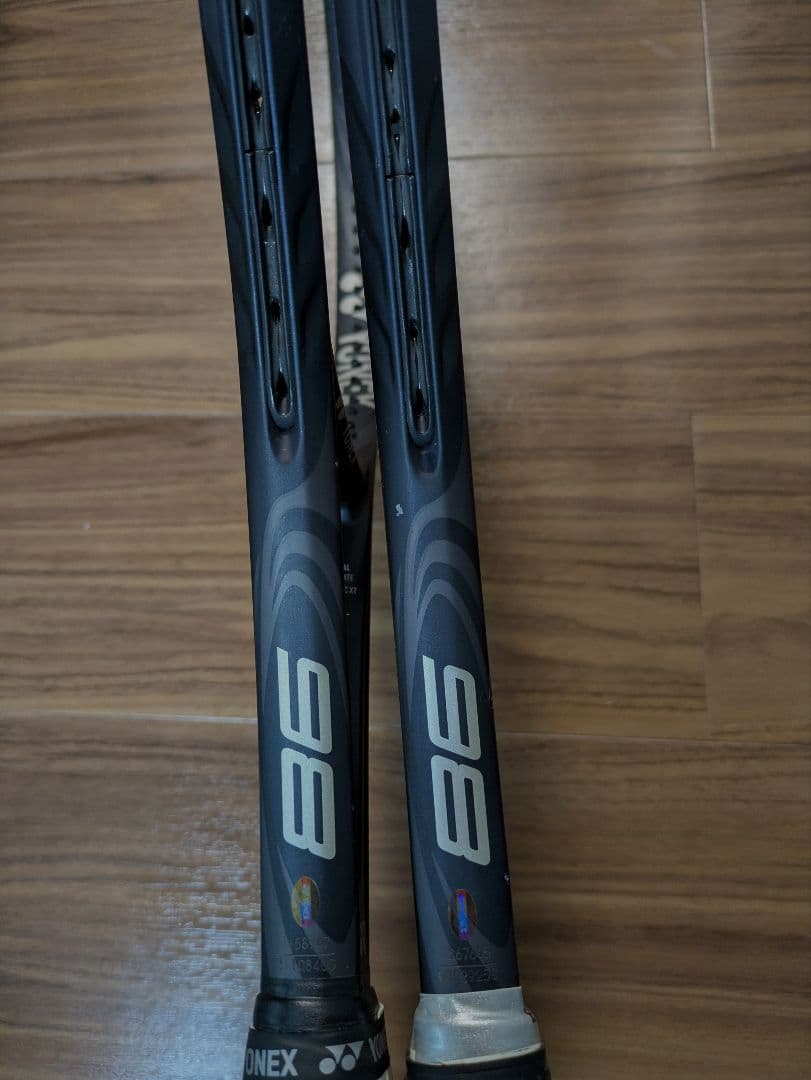 ヨネックス ブイコアVCORE98 ギャラクシーブラックG3 2本セット