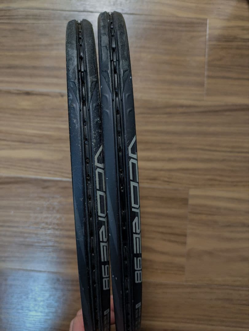 ヨネックス ブイコアVCORE98 ギャラクシーブラックG3 2本セット