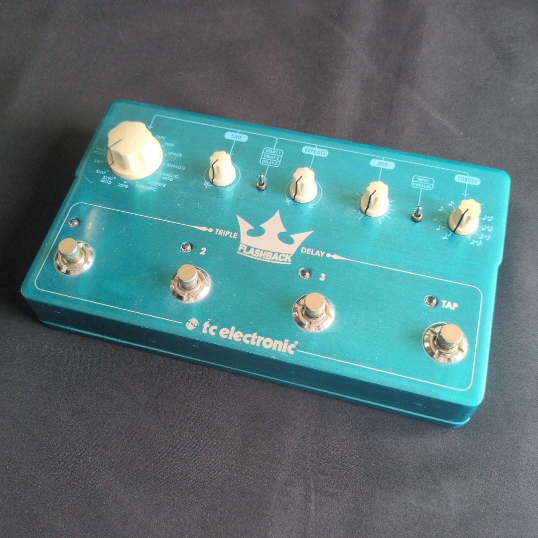 ギター tc electronic FLASHBACK TRIPLE DELAY X4