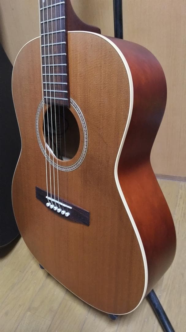 ❤️弦高調整済「シーガル S6+FOLK MEQ エレアコ 」＋ケース　指弾き良