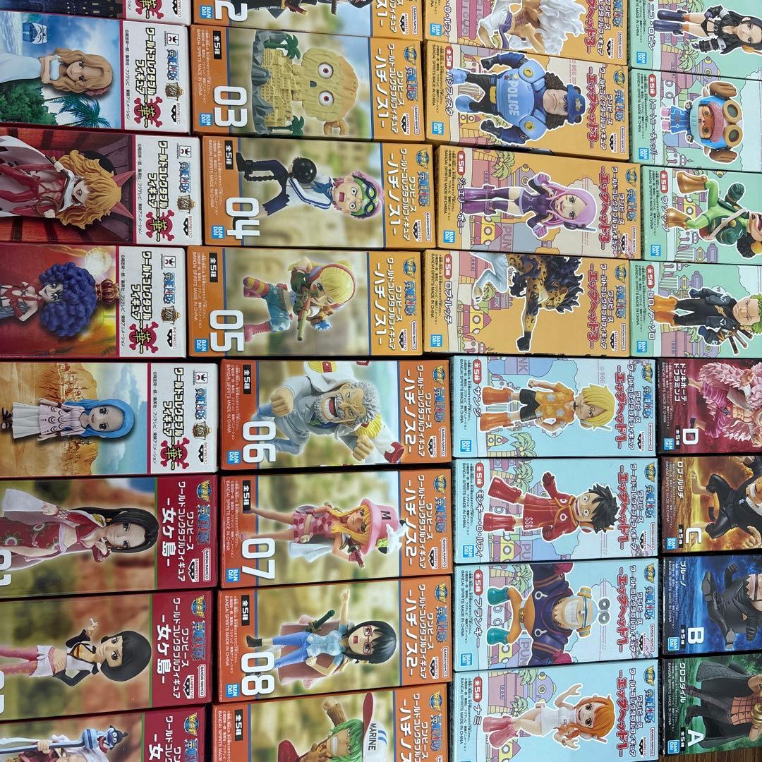 ワンピース　ワールドコレクタブルフィギュア　まとめ売り　新品未開封