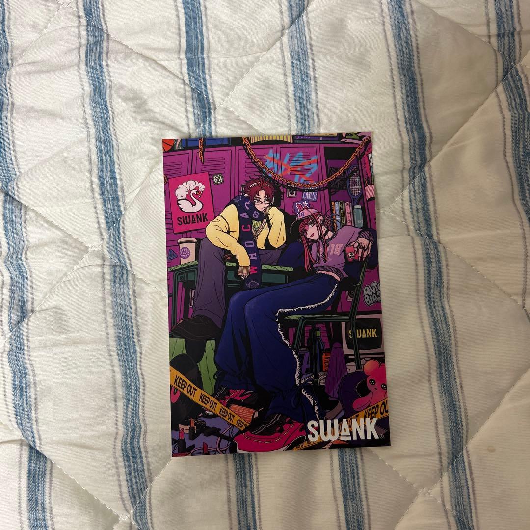 SWANK キャラクターイラスト ポストカード セット