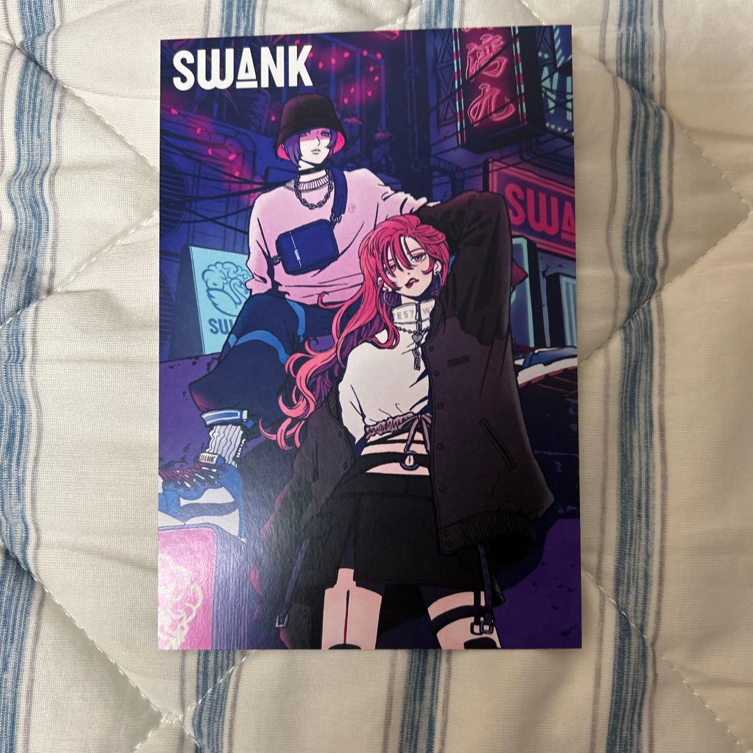 SWANK キャラクターイラスト ポストカード セット