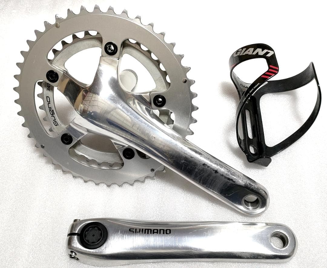 軽量 シマノ FC-R700 165㎜ コンパクトクランクセット 自転車 パーツ