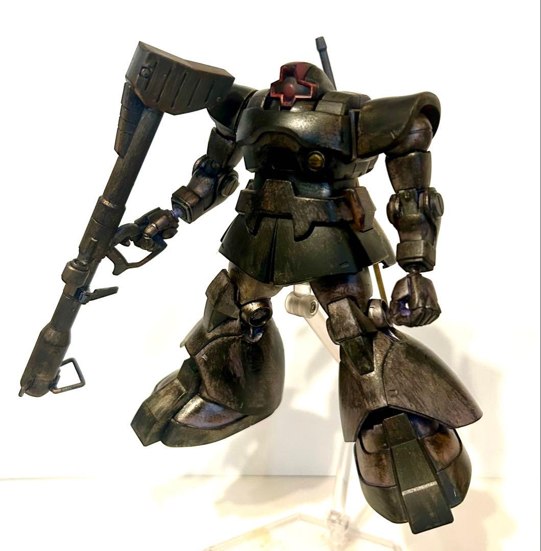 HGリック・ドム完成品　汚し塗装