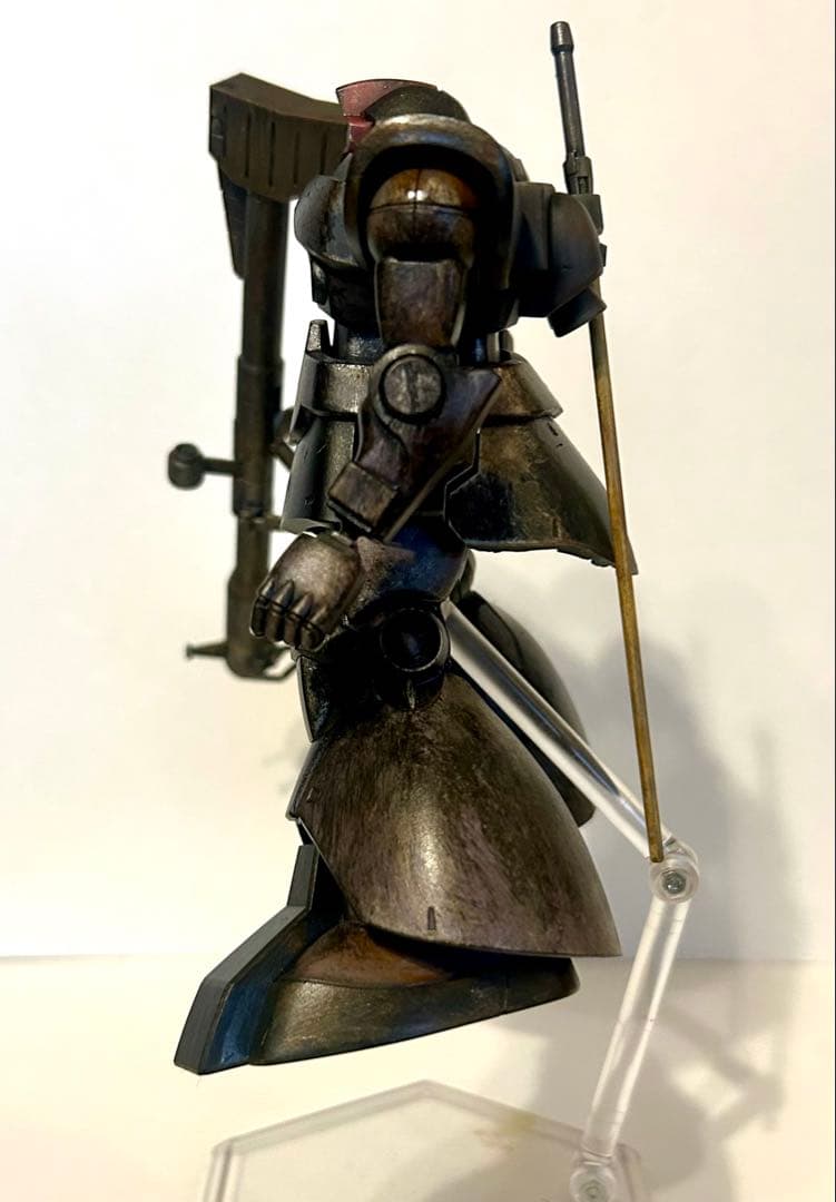 HGリック・ドム完成品　汚し塗装