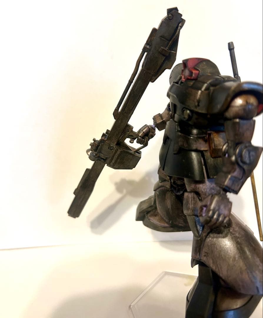 HGリック・ドム完成品　汚し塗装