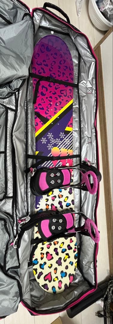 スノーボード 収納バッグ セット 144cm ビンディング レディース