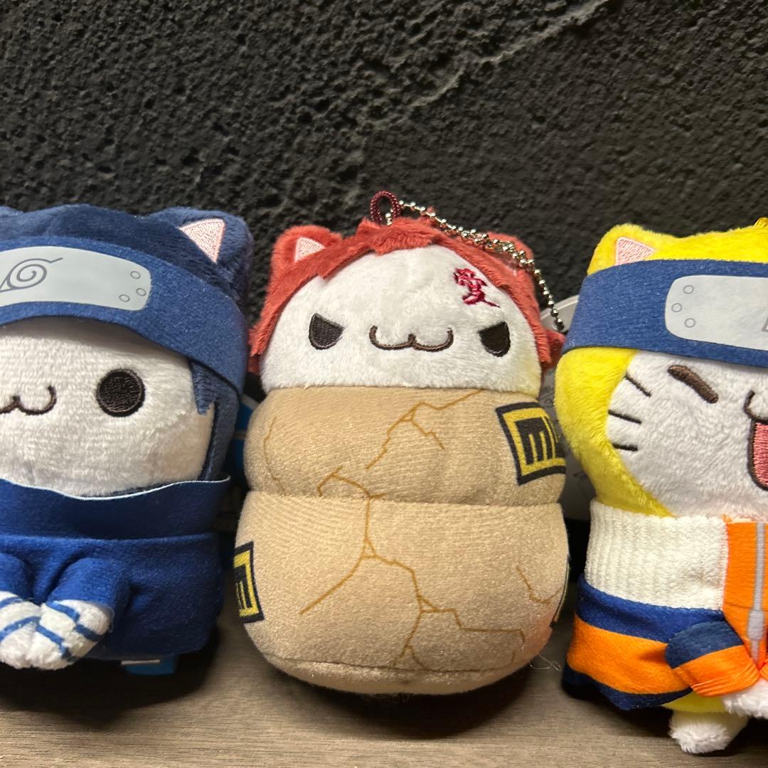 NARUTO ニャルト！Chibiぬいマスコット　全6種セット