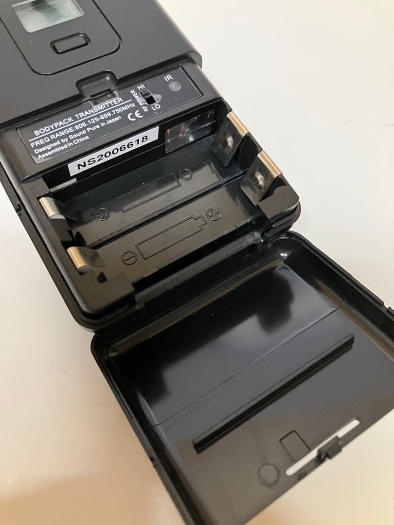 E02 SOUND PURE サウンドピュア ワイヤレスマイク 受信機　付属品有