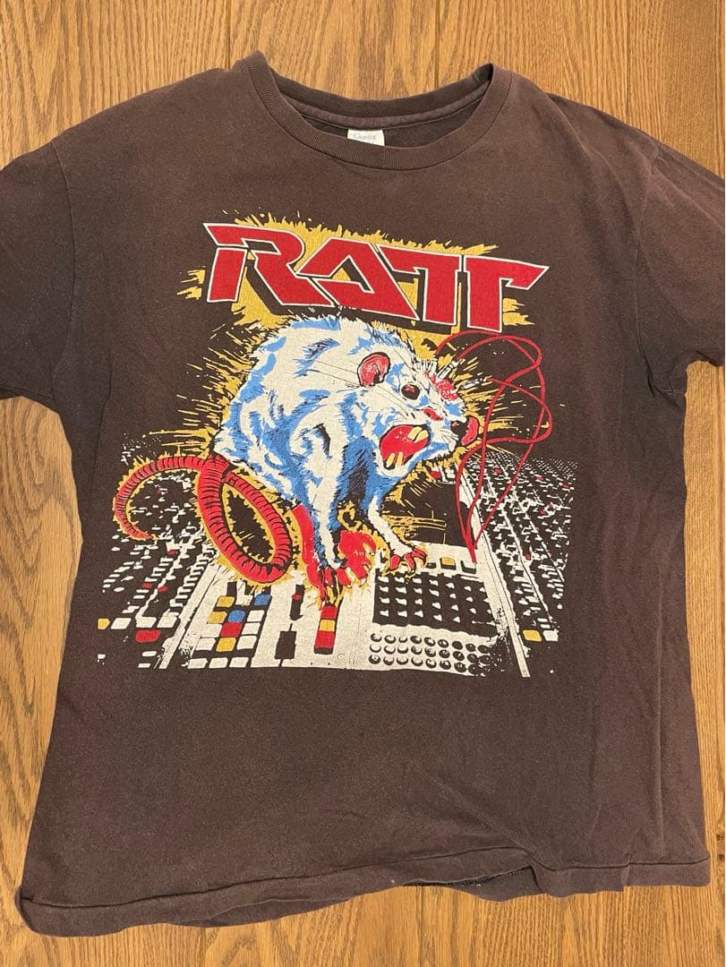 古着　バンドT ロックT RAT vintage
