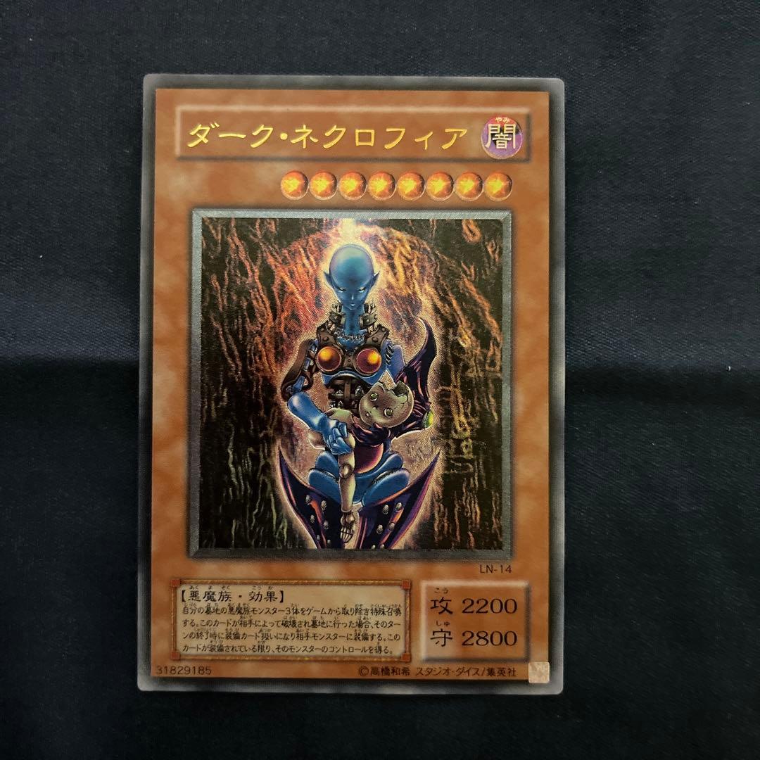 遊戯王カード　ダークネクロフィア　レリーフ