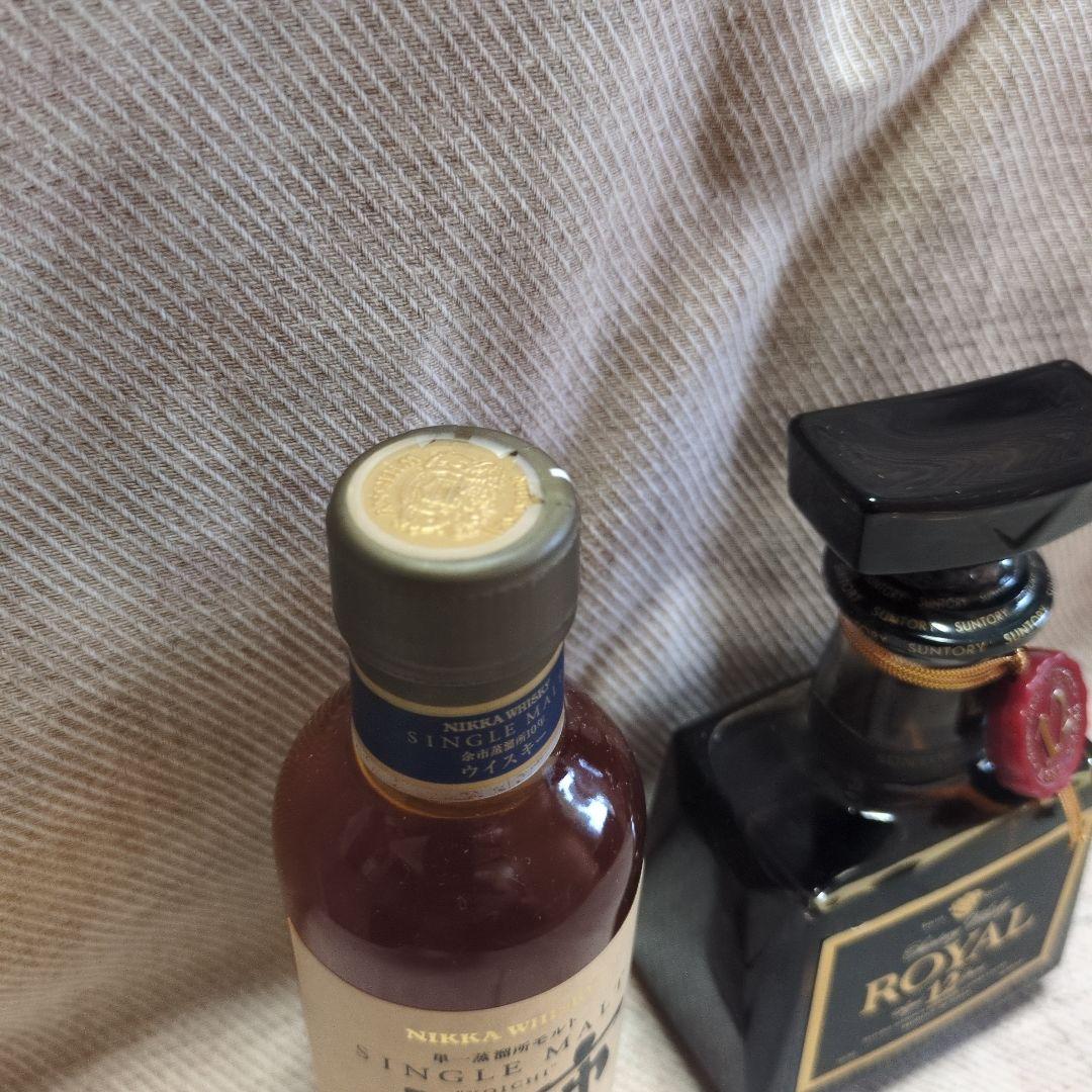 希少　ニッカウヰスキー 余市10年 & サントリー ローヤル12年 セット