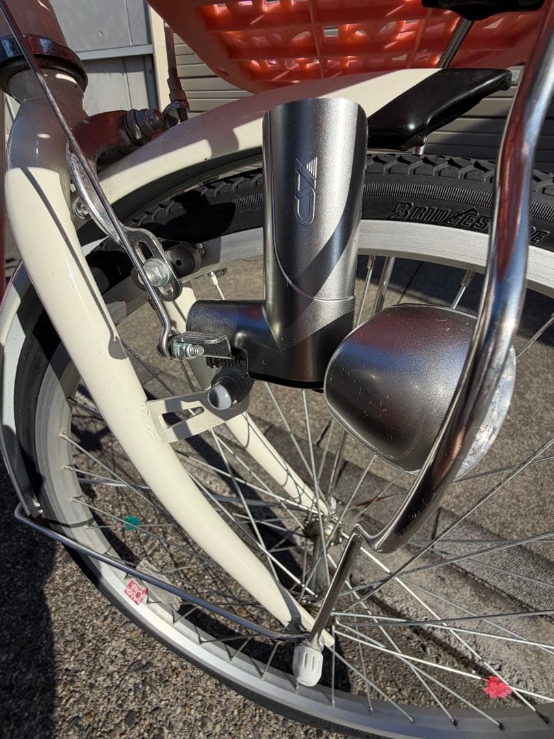 美品★ブリヂストンBRIDGESTONE シティーサイクル 子供用 24inch