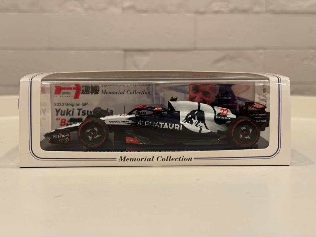 【限定品】『F1速報』特注1/43アルファタウリ AT04 ベルギーGP2023
