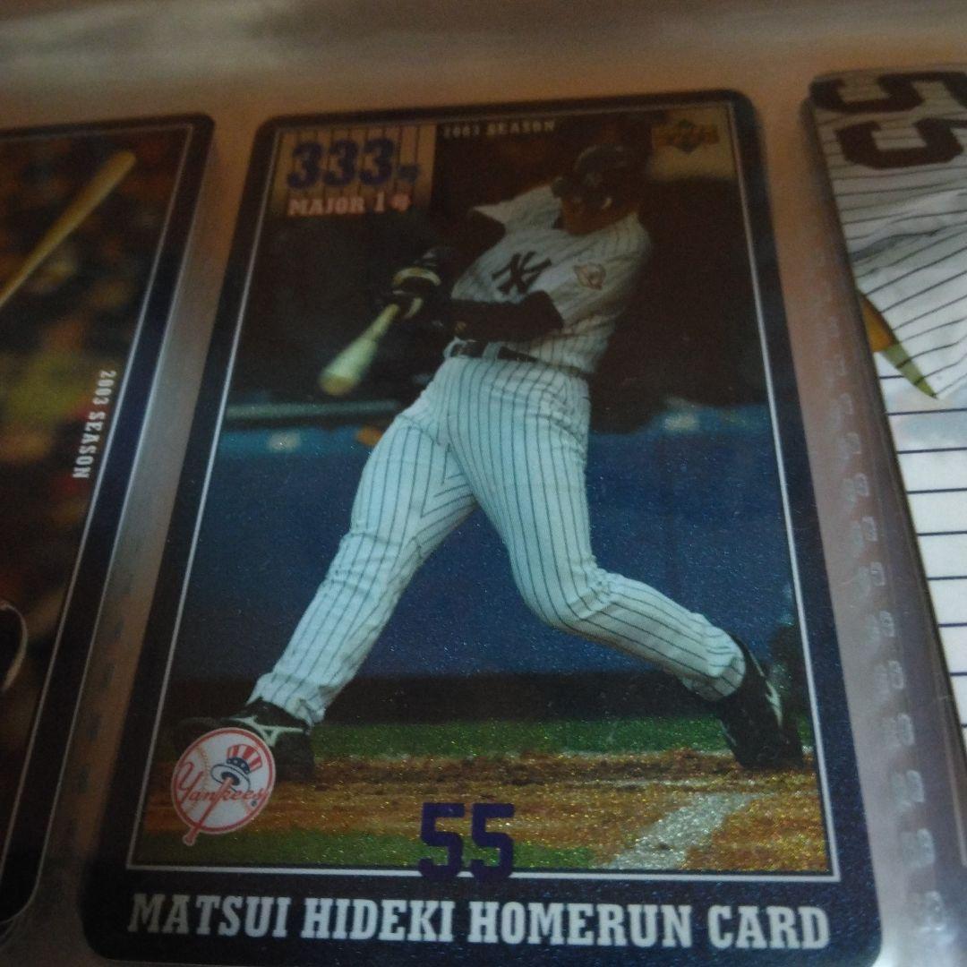 ヤンキース時代の松井ホームランカード