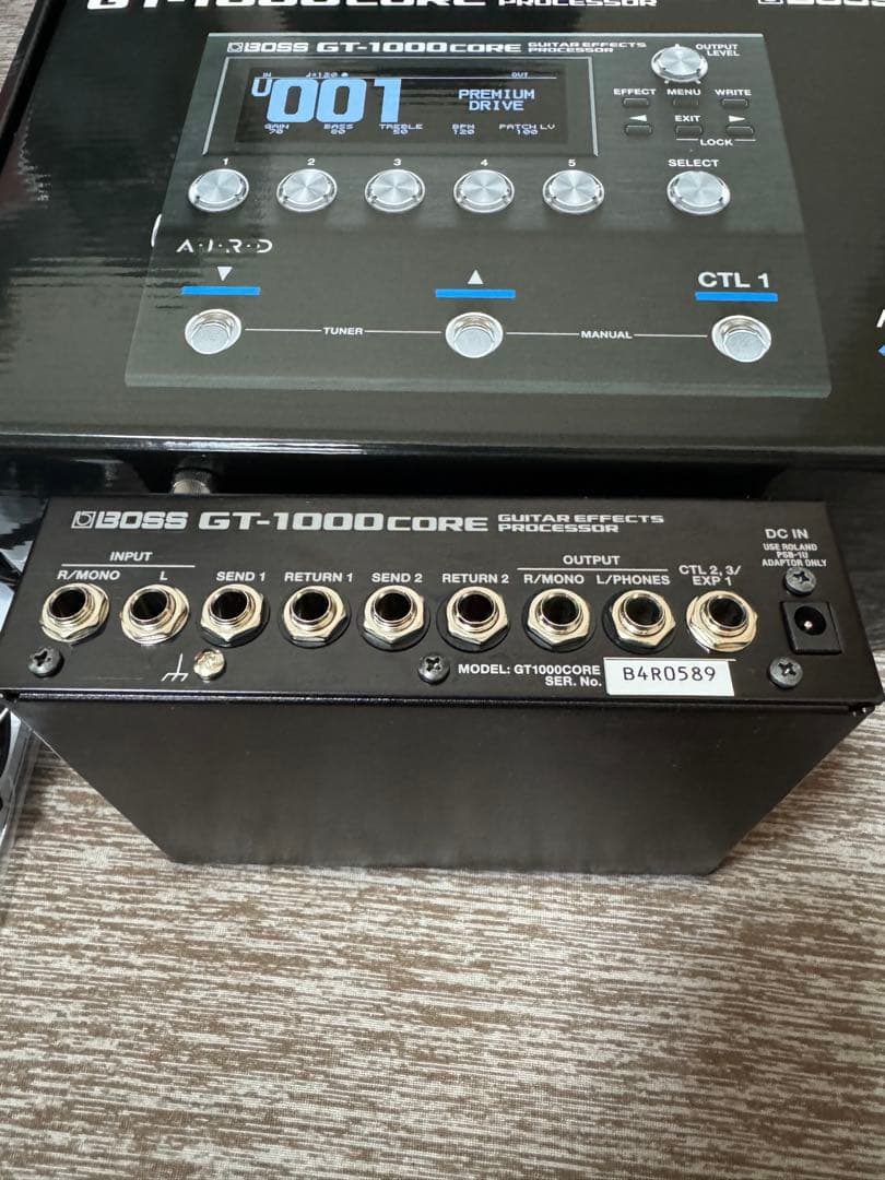 BOSS GT-1000CORE ギターエフェクトプロセッサー