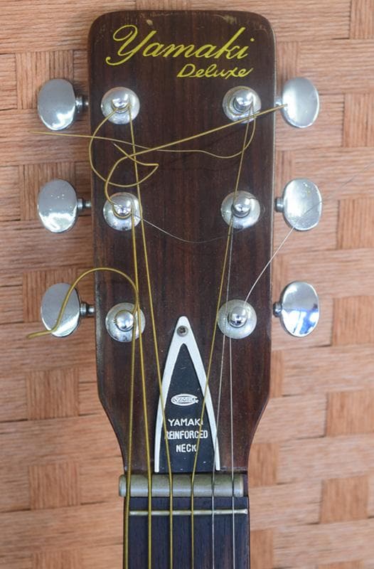 YAMAKI Deluxe/ヤマキ FOLKフォークギター 1972年 ケース付