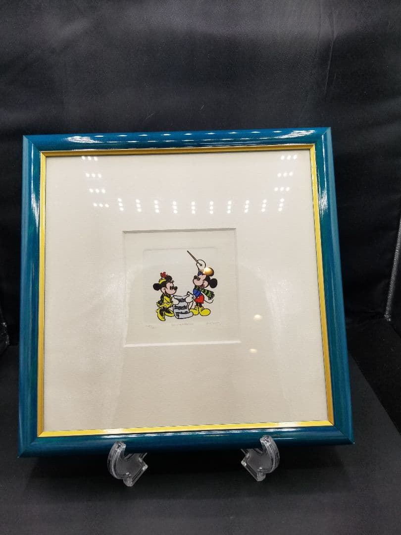 ディズニー ウォルトディズニー ミッキー＆ミニー　絵画