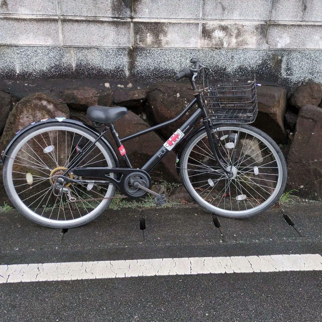 27インチ自転車(黒)熊本です