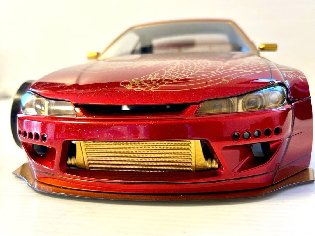 アディクション シルビアS15 ラジコン ボディ ロケットバニー 未使用