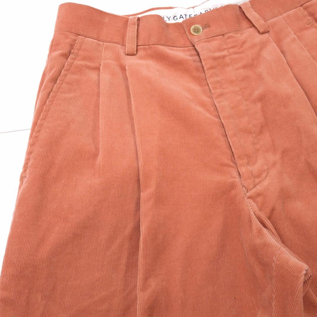 パーリーゲイツ「PEARLY GATES」フロントタック コーデュロイパンツ　２