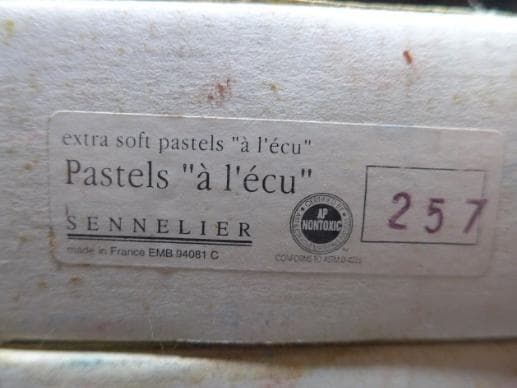 希少！ジャンボサイズ/長さ10cm セヌリエ ソフトパステル38色/総額35万円