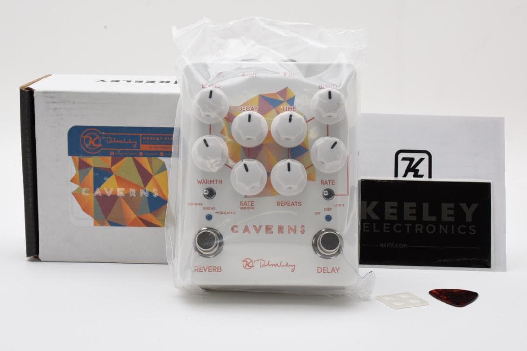 新品 未使用 Keeley Electronics Caverns V2