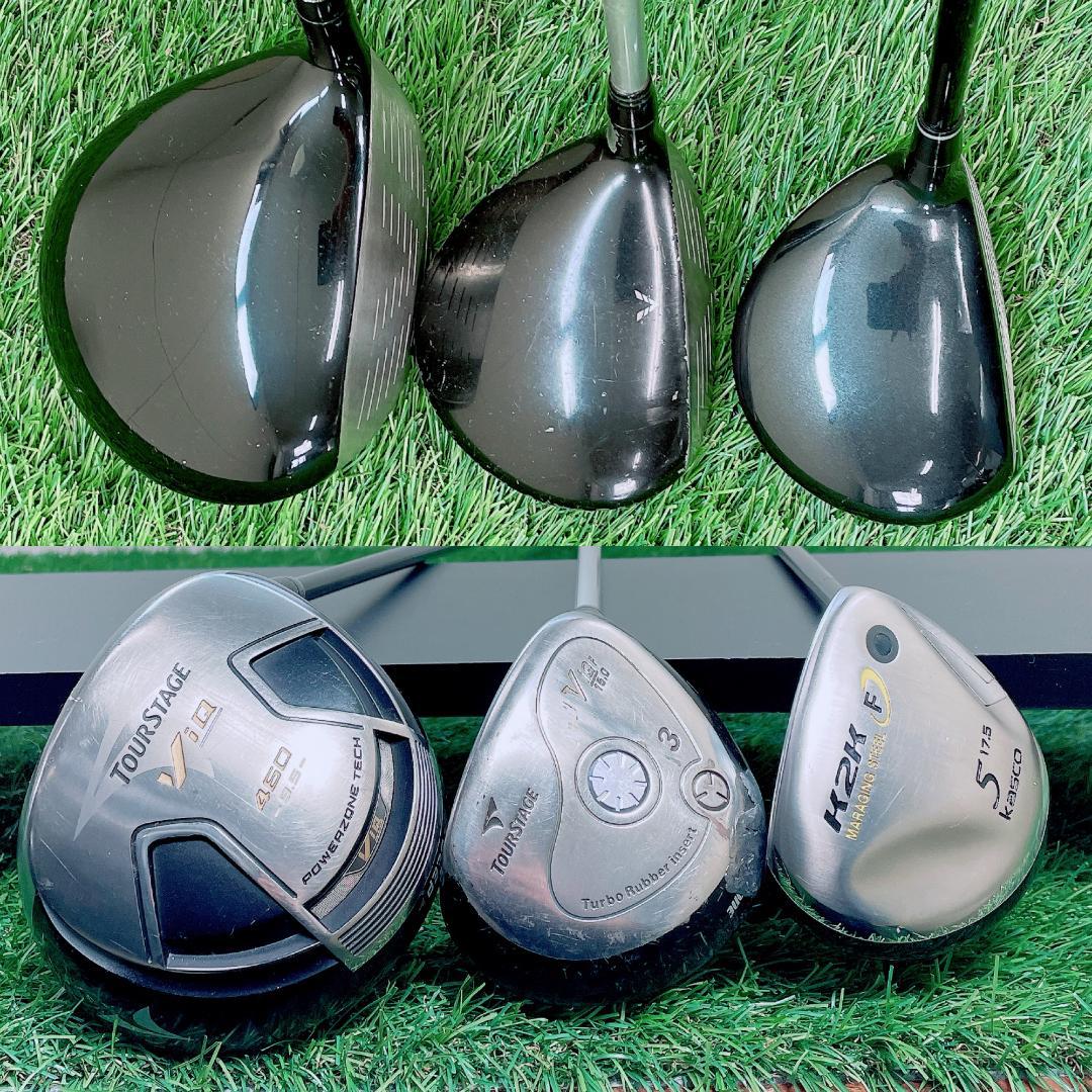 ツアーステージ ViQ 460 メンズ ゴルフクラブ セット 10本 N2230
