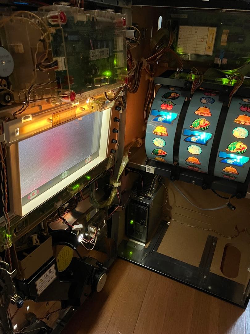 t*7様 海物語　パチスロ実機　不要機付