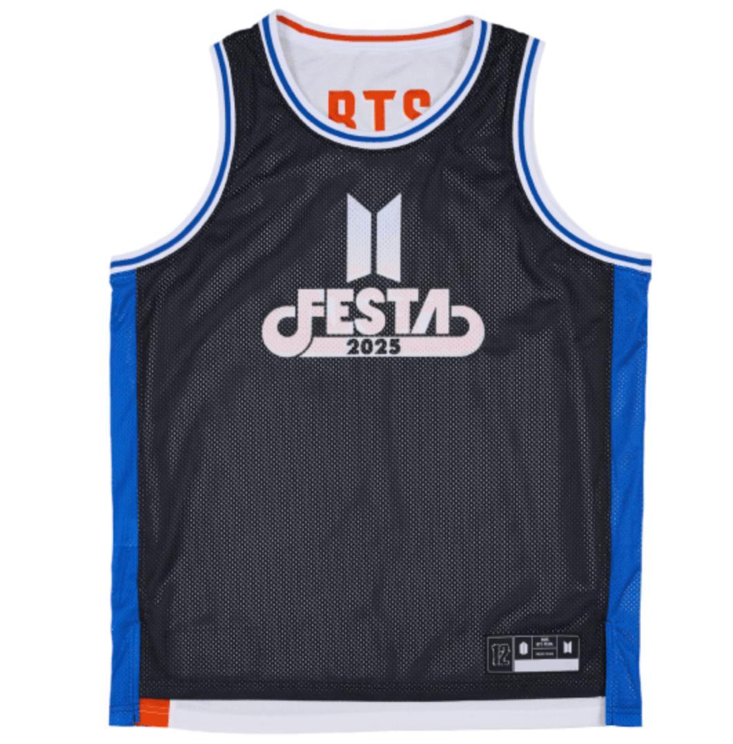 即日発送　BTS FESTA 2025 リバーシブルバスケットボールユニフォーム