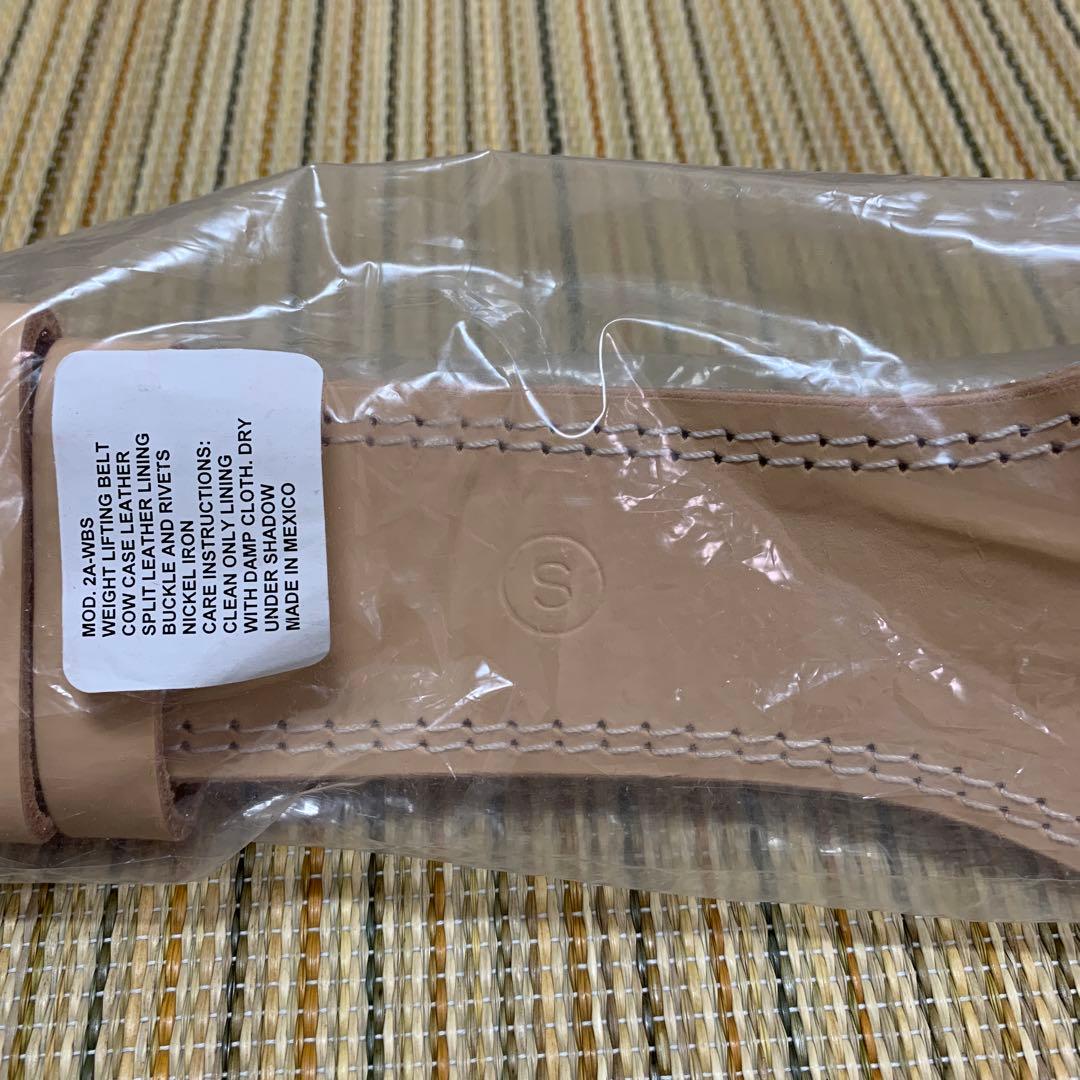 ゴールドジム G3322 EXレザーベルト　サイズS