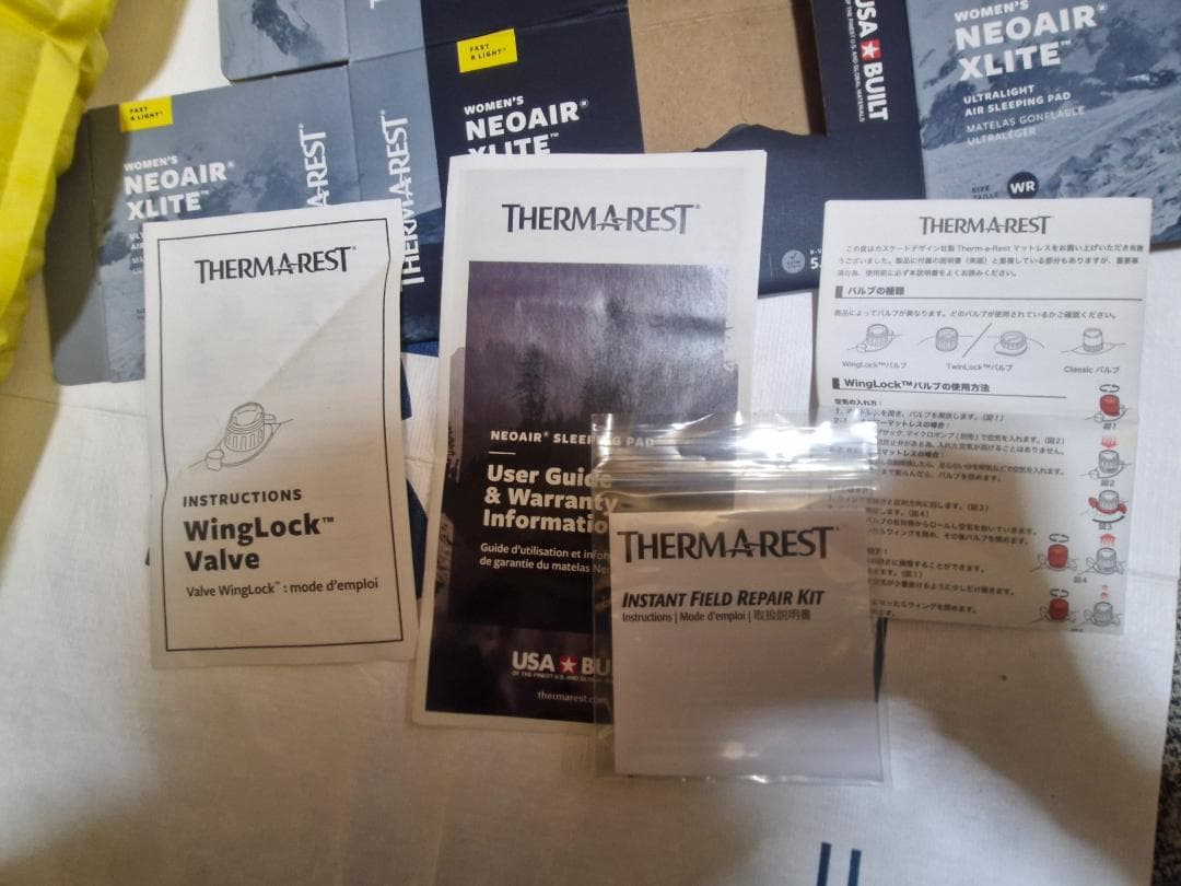 【未使用】R5.4サーマレスト ネオエアーＸライトWR