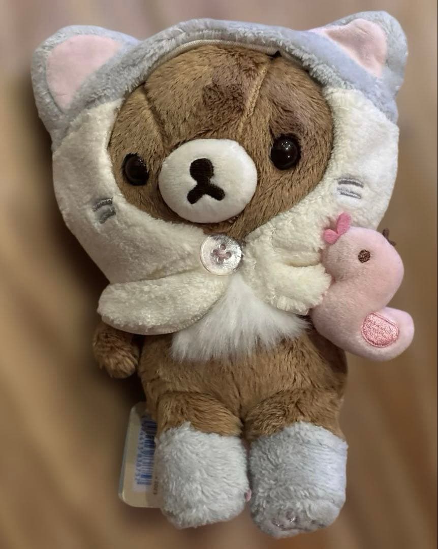 サンエックス　リラックマ ぬいぐるみ　チャイロイコグマ