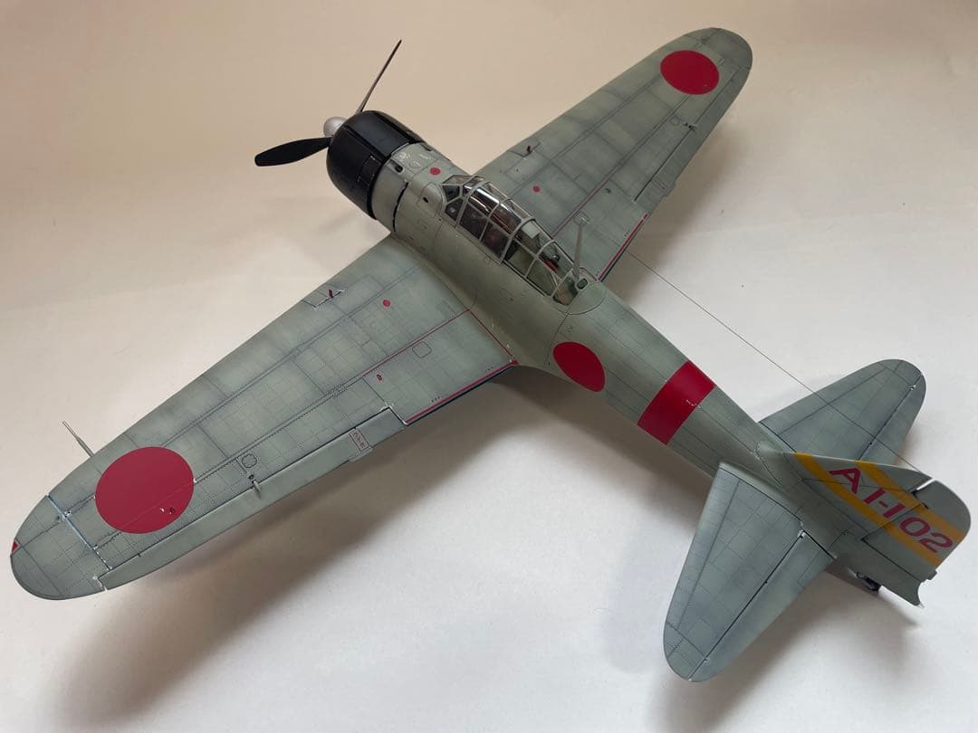 タミヤ1/32 三菱海軍零式艦上戦闘機21型完成品