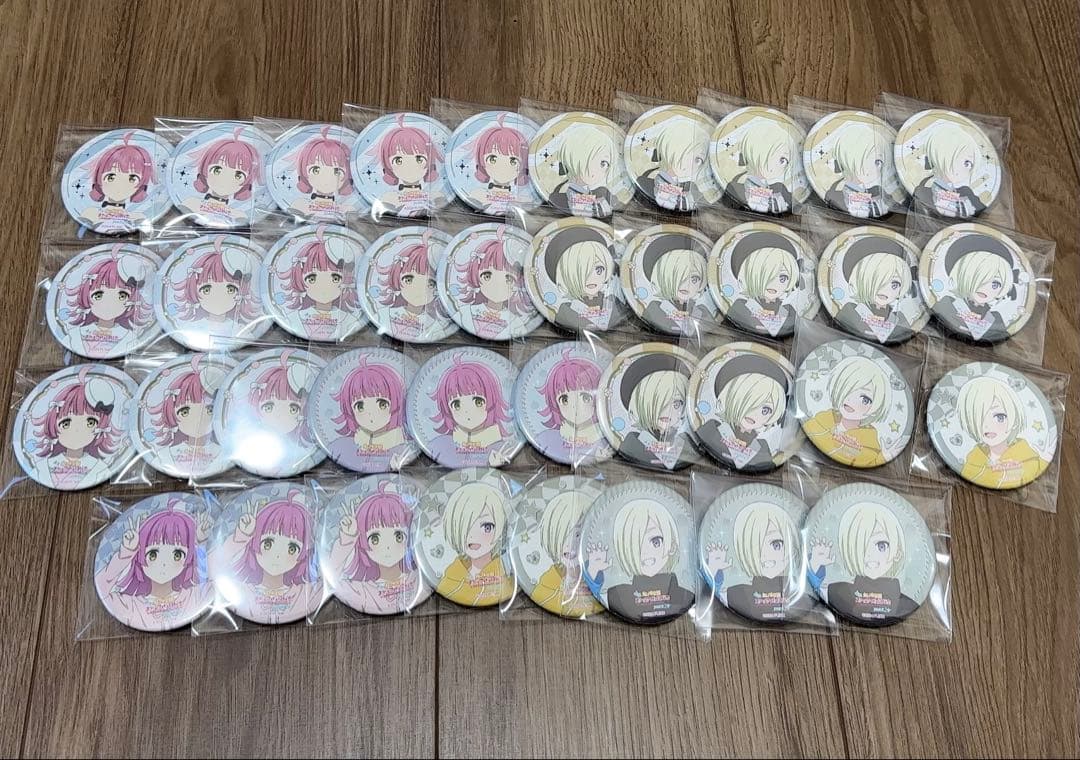 虹ヶ咲 えいがさき 缶バッジ ミアテイラー 天王寺璃奈 まとめ売り