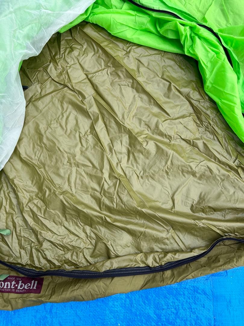 【美品】モンベル ムーンライトテント1 グリーン